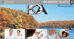 Desktop Screenshot of kingstondental.com